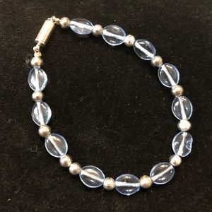 Light Blue & Silver Bracelet